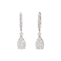 Boucles d'oreilles Soprana Femme Diamanti in Or Diamante GOCCIA 1.39 G SI